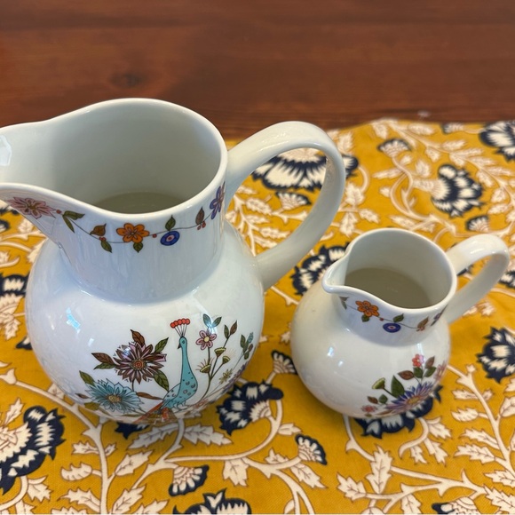 Schmidt‎ pottery peacock pitchers EUC made in Brazil - Picture 9 of 11